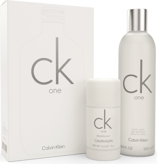 Calvin Klein - Ck One Gaveæske - Deo 75 Ml + Body Wash 250 Ml