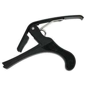 Guitar Capo til western og El-guitar Sort