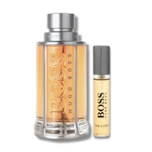 Hugo Boss - The Scent For Him Gaveæske - 100 ml Edt & Travel Spray 10 ml