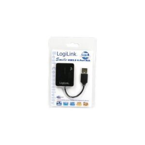 LogiLink Smile USB2.0 4-Port Hub - hub - 4 porte