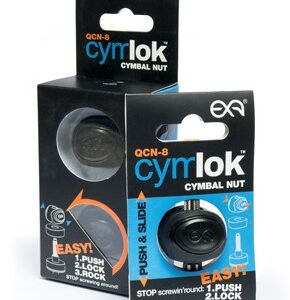 No Nuts CymLok Quickset Cymbal Nut 2-pack - Sort