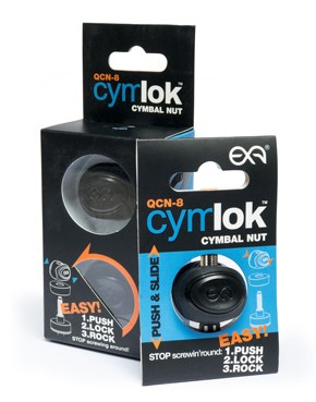 No Nuts CymLok Quickset Cymbal Nut 2-pack - Sort