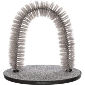 Trixie Massage and fur care arch cat 36 × 33 cm grey