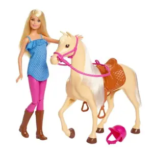 Gavetip.dk Barbie med hest i gave