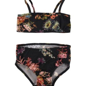 Christina Rohde Bikini - Sort m. Blomster