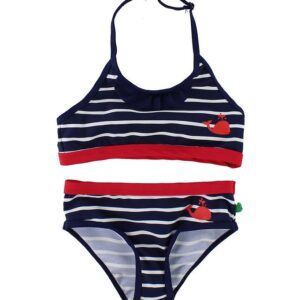 Freds World Bikini - UV50+ - Navy/Hvidstribet