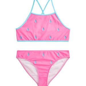 Polo Ralph Lauren Bikini - Classics - Pink m. Lyseblå