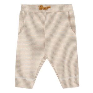 Popirol - Popirol Carlo Baby Bukser - Mustard Stripe - Str. 68/6 mdr.