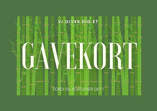 Gavetip.dk Gavekort til Copenhagen Bamboo