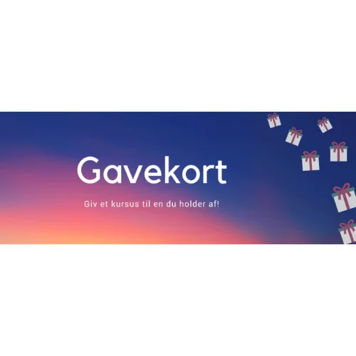 Gavetip.dk Gavekort til Weteach.dk