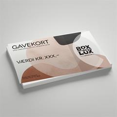 Gavetip.dk Gavekort til BoxDelux