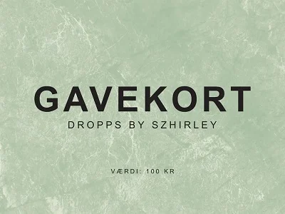 Gavetip.dk gavekort til Dropps by Szhirley