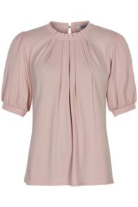 Pink bluse fra InFront gavetip.dk