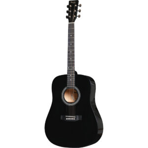 Sant Guitars AC-84L BK venstrehånds-western-guitar sort