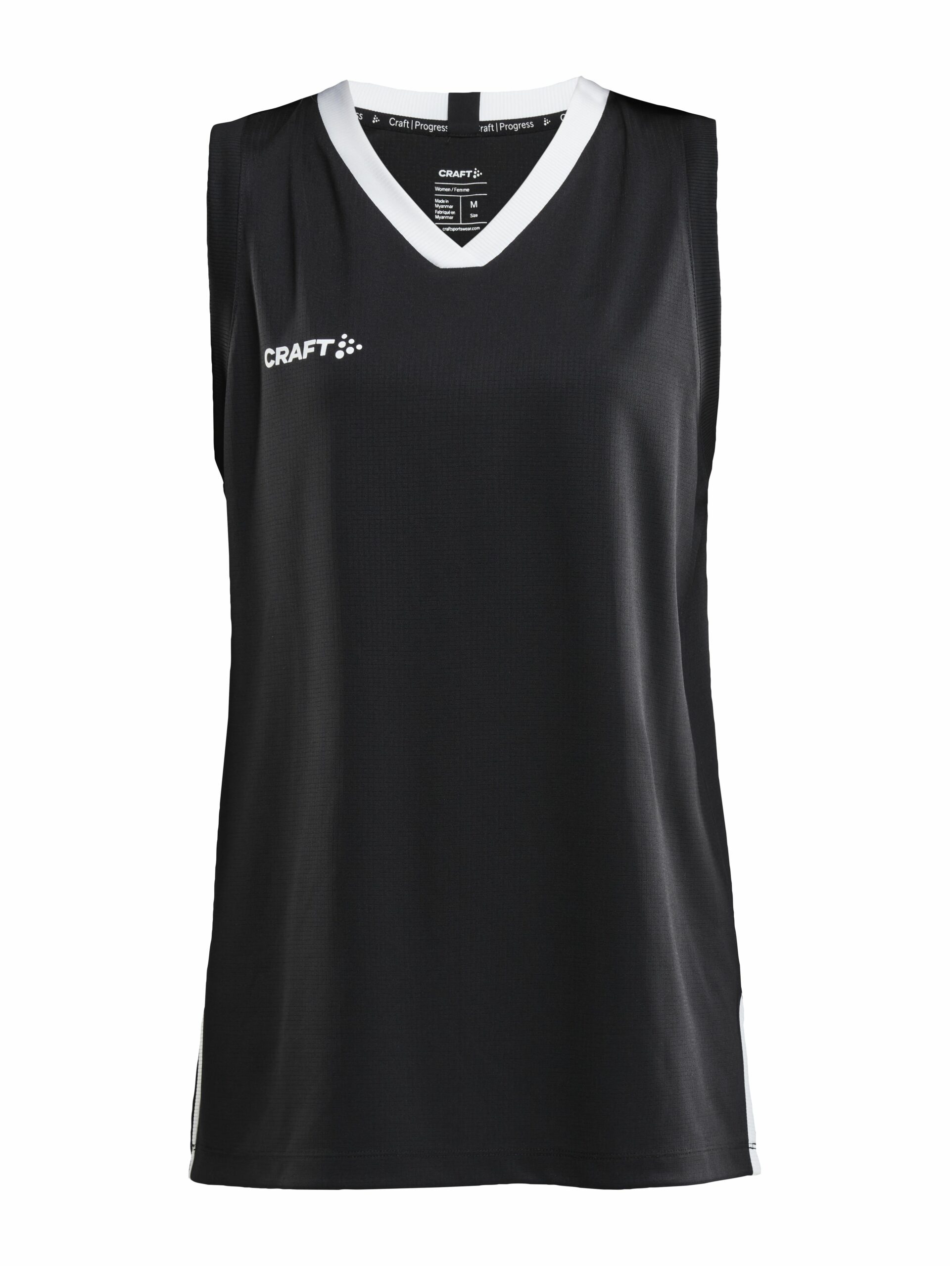 Craft - Progress Basket Singlet Kvinder - Black L