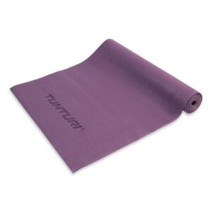 Tunturi PVC Yogamåtte 4mm Lilla