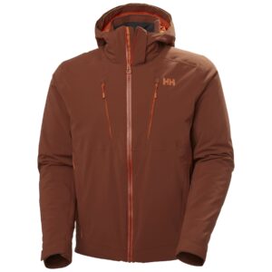 Helly Hansen Alpha 4.0, skijakke, herre, brun