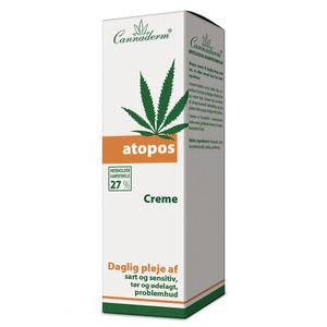 Cannaderm Atopos Creme tør & ødelagt hud - 75 g.