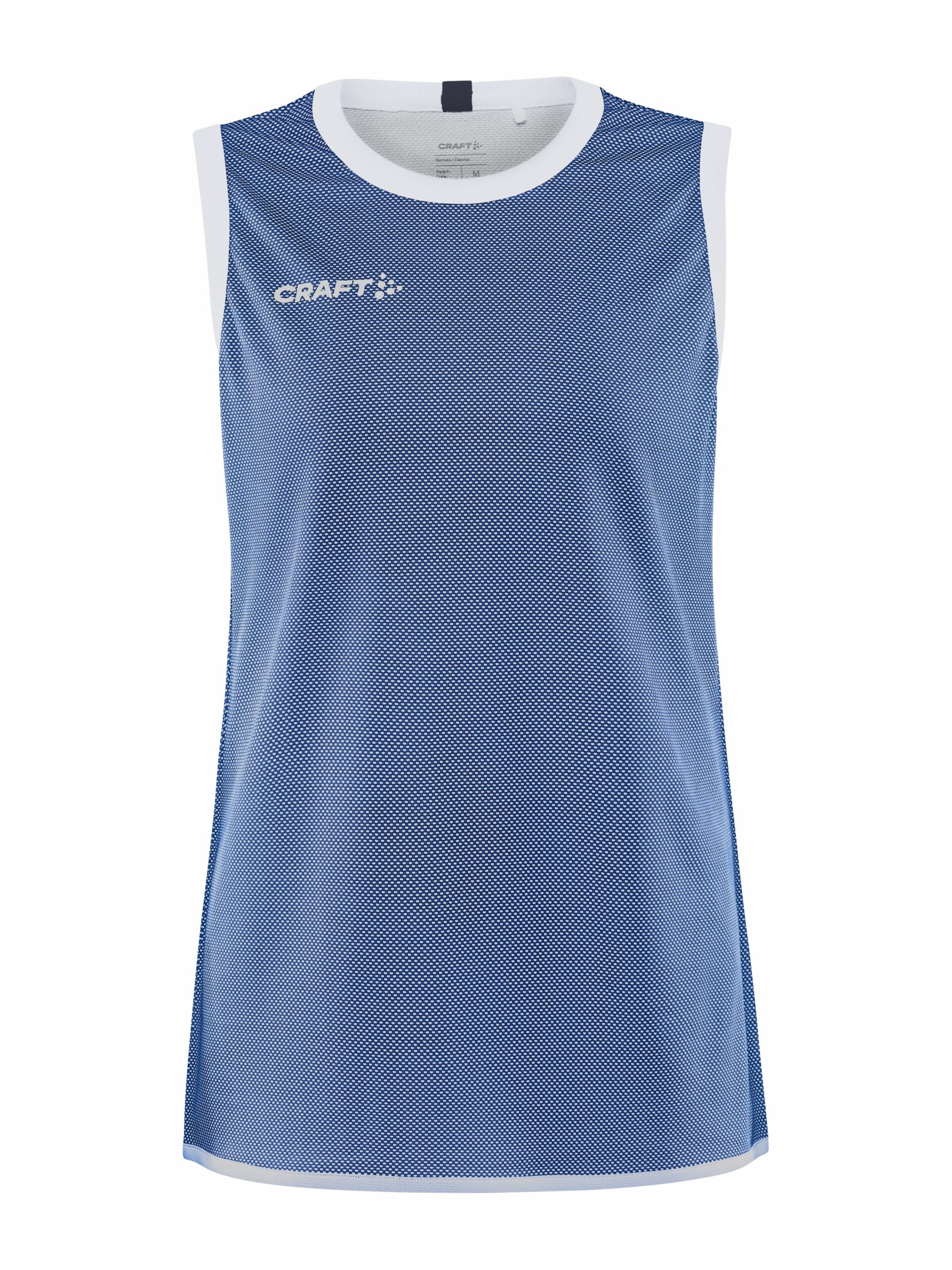 Craft - Progress Reversible Basket Singlet Kvinder - Club Cobolt/White L