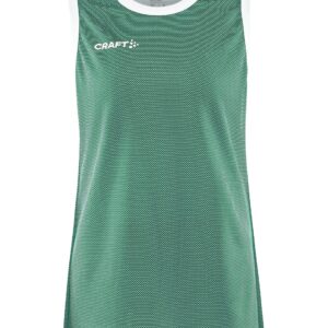 Craft - Progress Reversible Basket Singlet Kvinder - Team Green/White L