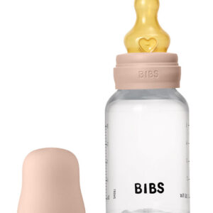 Bibs Sutteflaske - 150 ml - Naturgummi - Blush