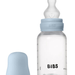 Bibs Sutteflaske - 150 ml - Silikone - Baby Blue