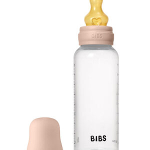 Bibs Sutteflaske - 270 ml - Naturgummi - Blush