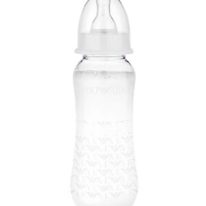 Emporio Armani Sutteflaske - Plast/Silikone - 240 ml - Hvid
