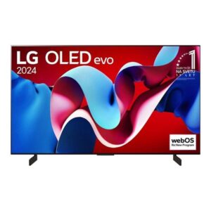 LG 42" Fladskærms TV OLED42C41LA C4 Series - 42" OLED TV - OLED evo - 4K OLED 4K