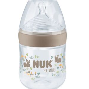 Nuk Sutteflaske - For Nature - 150 ml - Size S - Cream