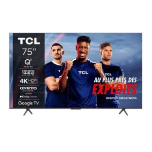 TCL 75" Fladskærms TV 75C75B TV QLED 4K