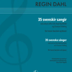 35 svenska sånger for tenor-baryton och klaver