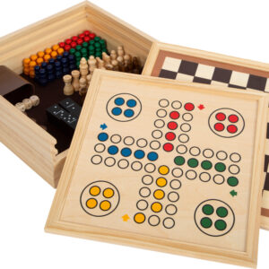 7-i-1 Klassiske Brætspil Sæt - Small Foot