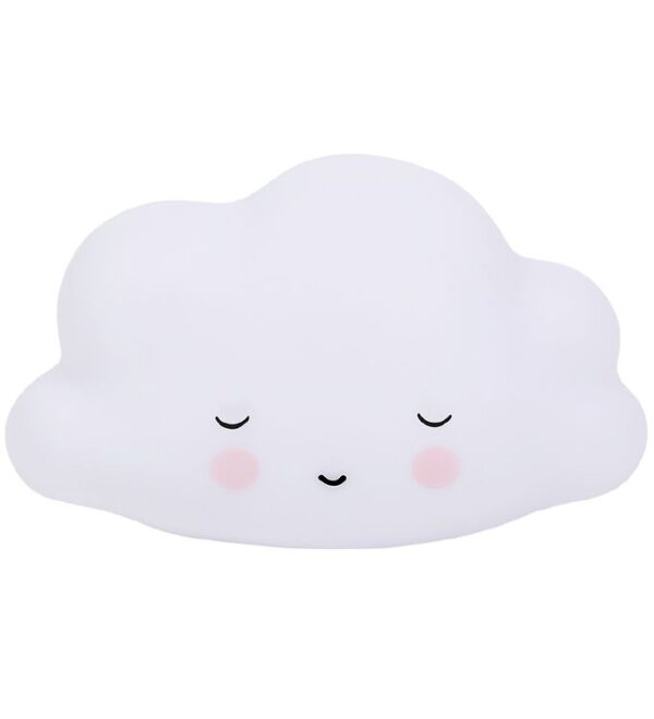 A Little Lovely Company Natlampe - 9x16x5,5 cm - Sleeping Cloud