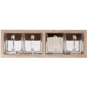 A-Organizer hylde 17 x 18 x 52 cm, 4 skuffer