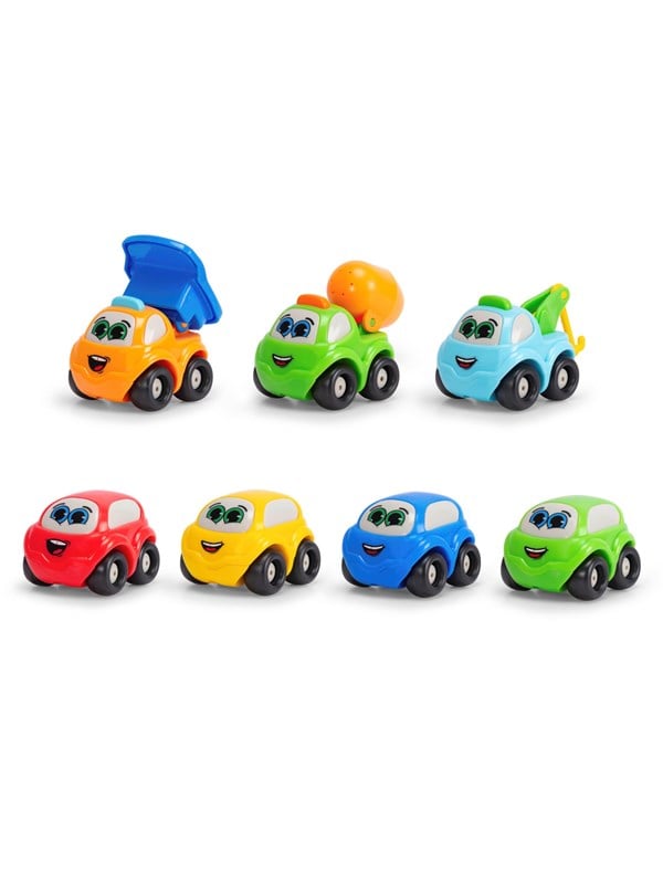 ABC City Team 7-Pack Legetøjsbiler, 7 cm