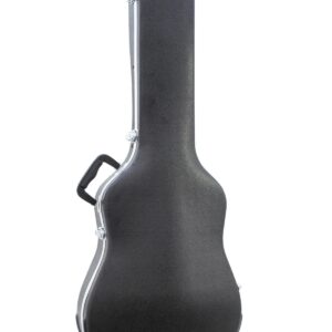 ABS Hardcase / Kuffert til Dreadnought western-guitar - Sort