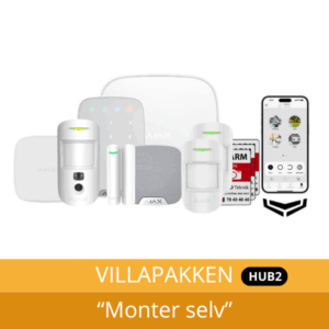 AJAX HUB 2 Villapakke PhOd - Hvid