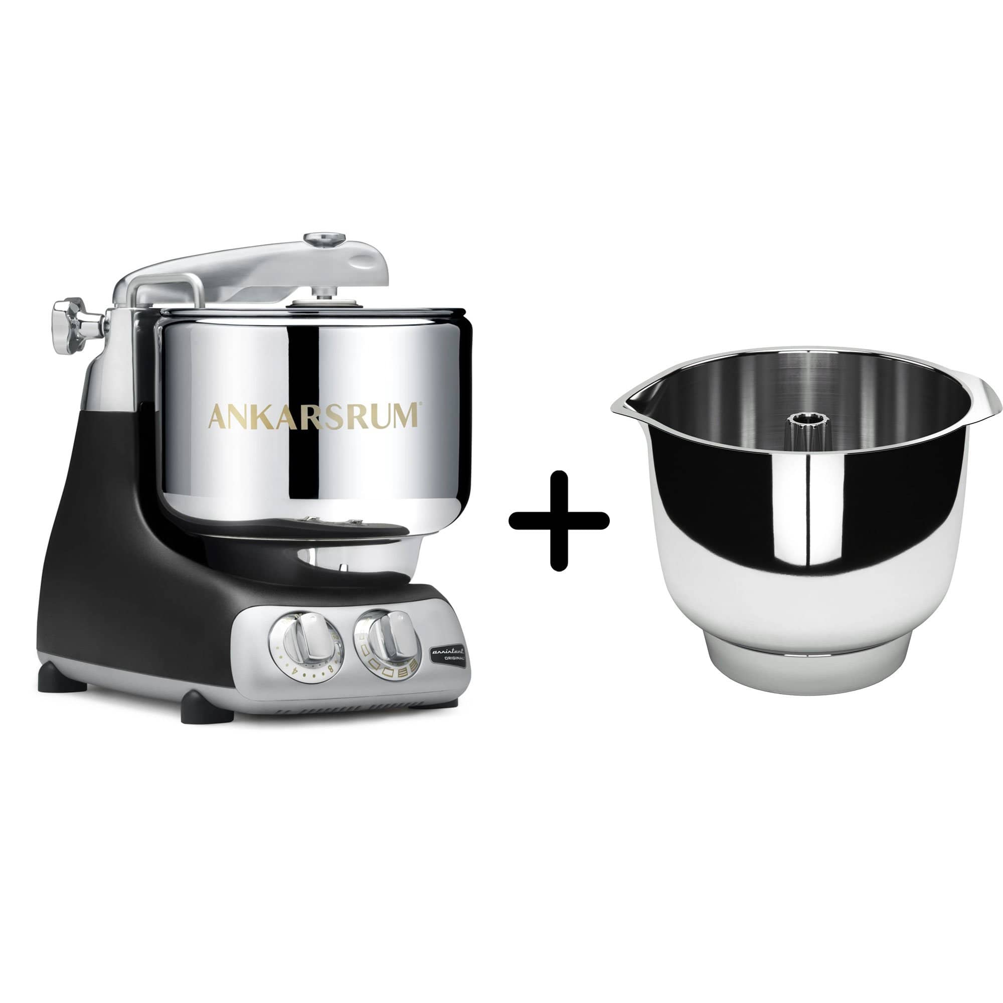 AKM 6230 køkkenmaskine + Assistent Original piskeskål, black