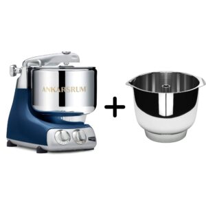 AKM 6230 køkkenmaskine + Assistent Original piskeskål, ocean blue