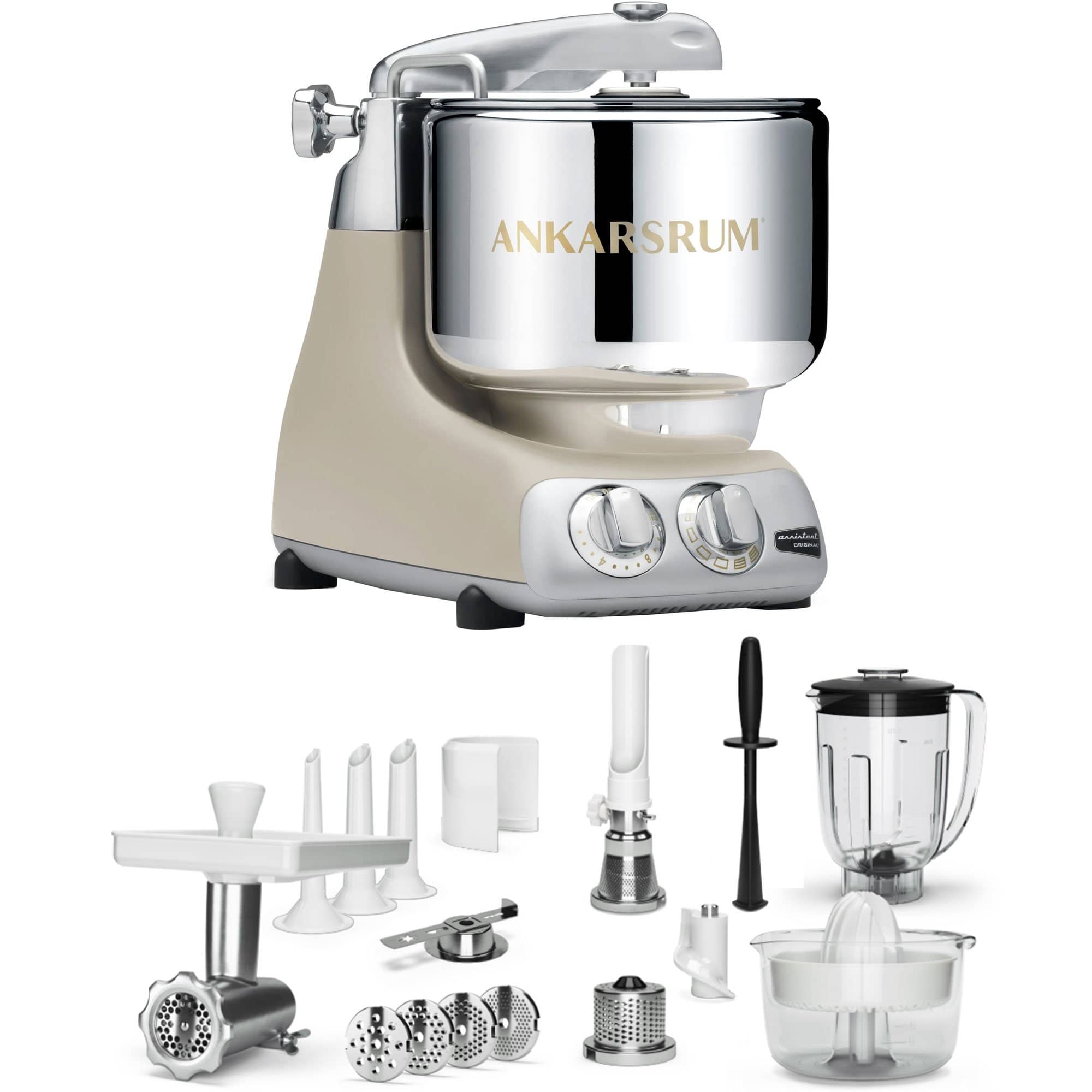 AKM 6230 køkkenmaskine + deluxe pakke, harmony beige