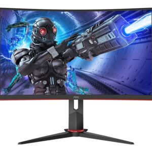 AOC Gaming C32G2ZE/BK Gamer skærm WLED 32" 240Hz 1ms