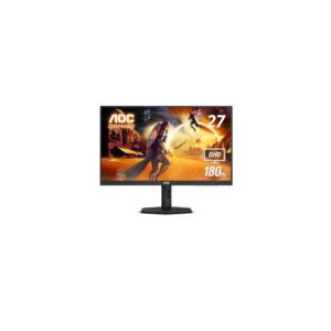 AOC Q27G4X Gamer skærm - WLED - 27" IPS QHD 2560 x 1440 ved 180 Hz - Esport stand