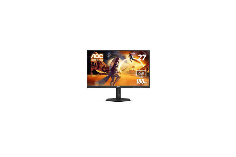 AOC Q27G4X Gamer skærm - WLED - 27" IPS QHD 2560 x 1440 ved 180 Hz - Esport stand