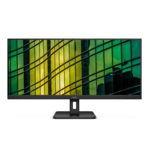 AOC U34E2M skærm - WLED - 34" - VA - 4ms - WQHD 3440x1440 ved 100Hz