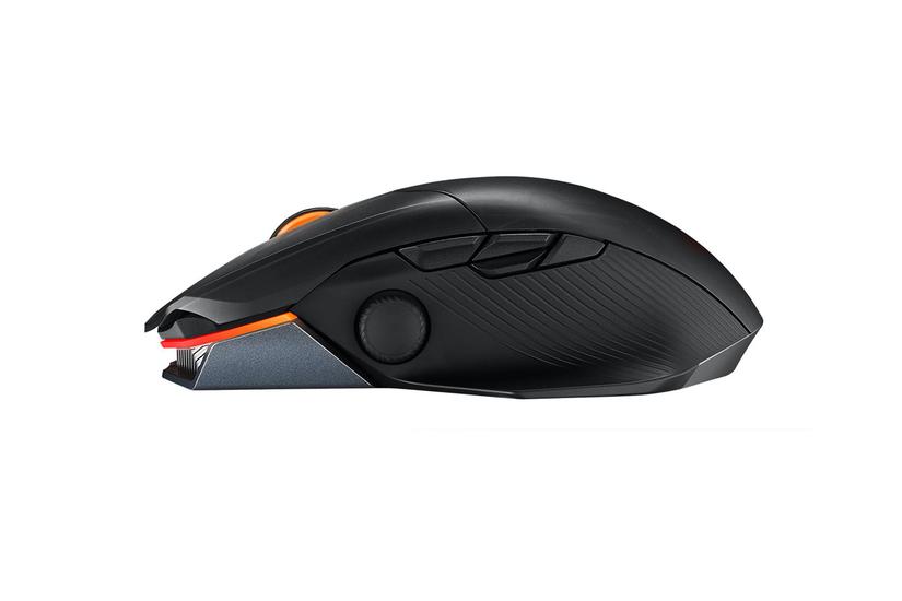 ASUS ROG Chakram X Origin - mus - Bluetooth 5.2, USB 2.0, 2.4 GHz - sort
