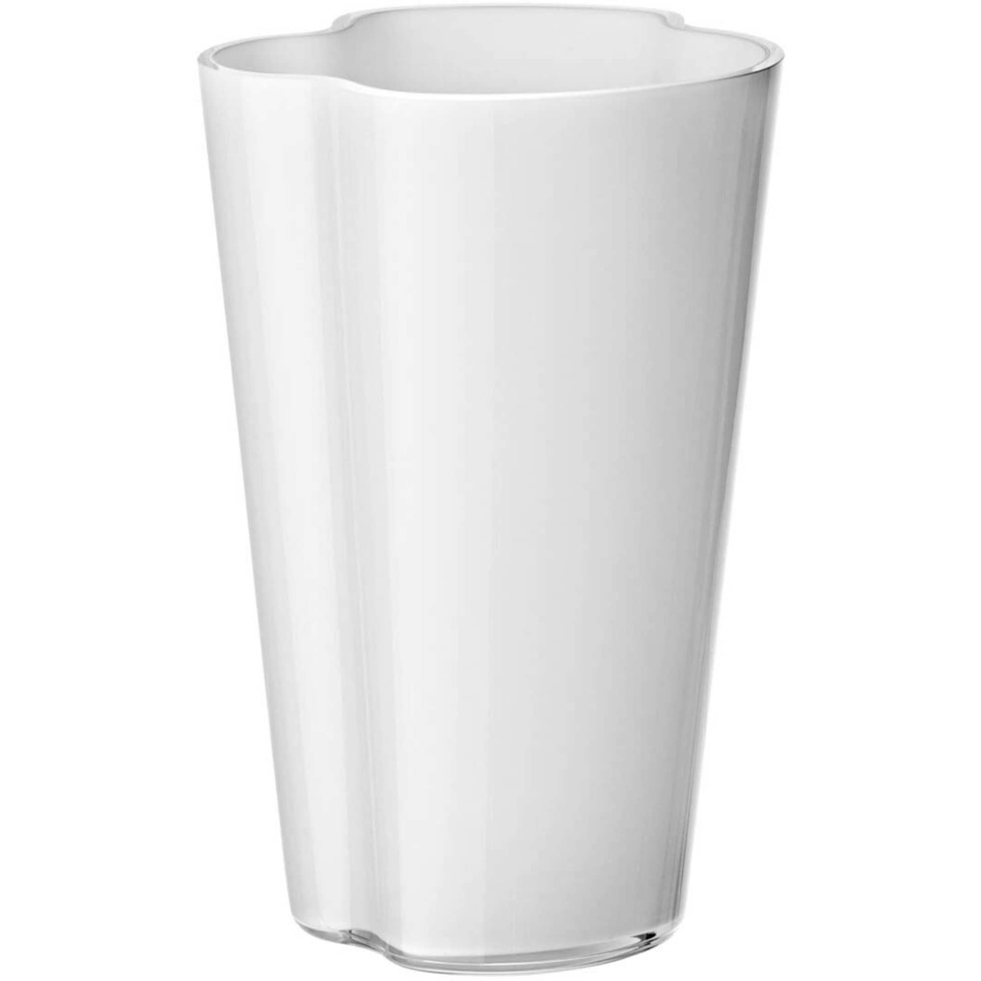 Aalto vase, 22 cm., hvid