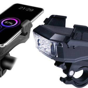 Abus Gemma Forlygte M. Mobilholder & Powerbank Funktion