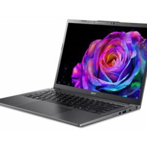 Acer Aspire 14 AI A14-52M Bærbar PC - Intel Core Ultra 5 (Serie 2) 226V / 2.1 GHz - 16 GB LPDDR5X - 512 GB SSD - Quad-level Cell (QLC) - Micron - 14" OLED