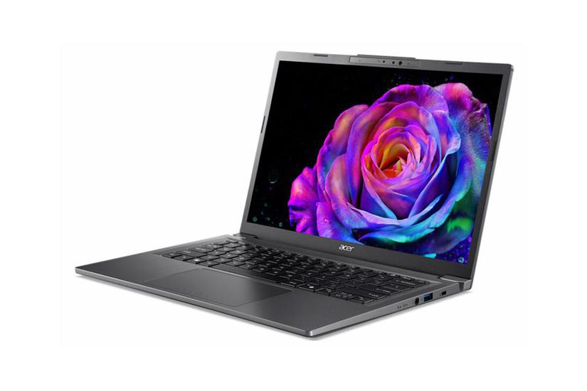 Acer Aspire 14 AI A14-52M Bærbar PC - Intel Core Ultra 5 (Serie 2) 226V / 2.1 GHz - 16 GB LPDDR5X - 512 GB SSD - Quad-level Cell (QLC) - Micron - 14" OLED